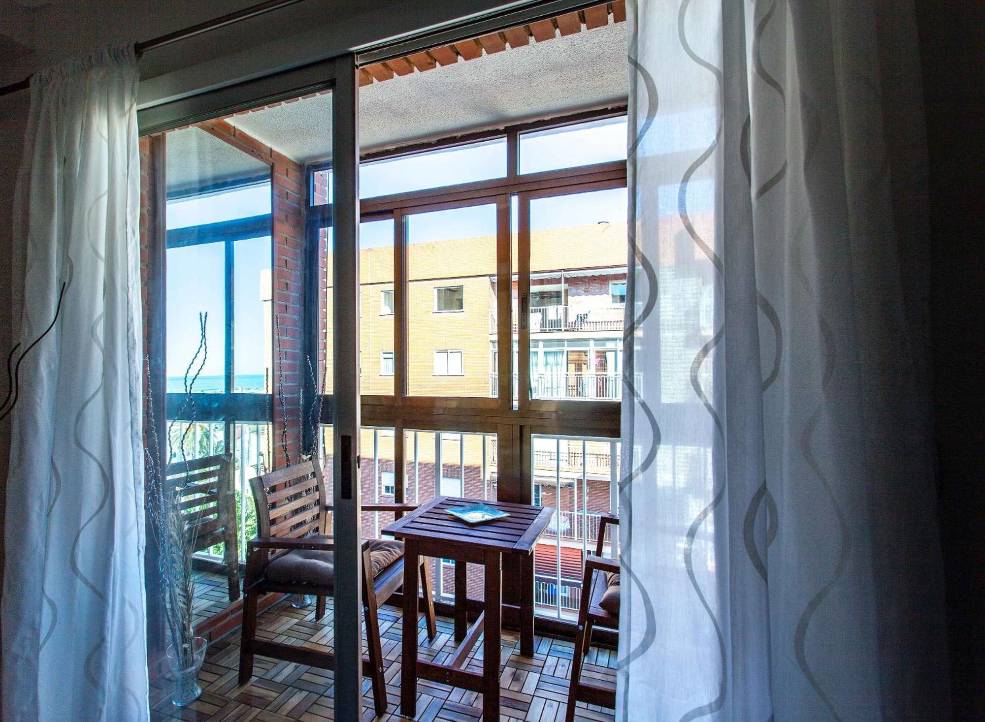 Apartment Malvarrosa Beach Cavite Valência Exterior foto